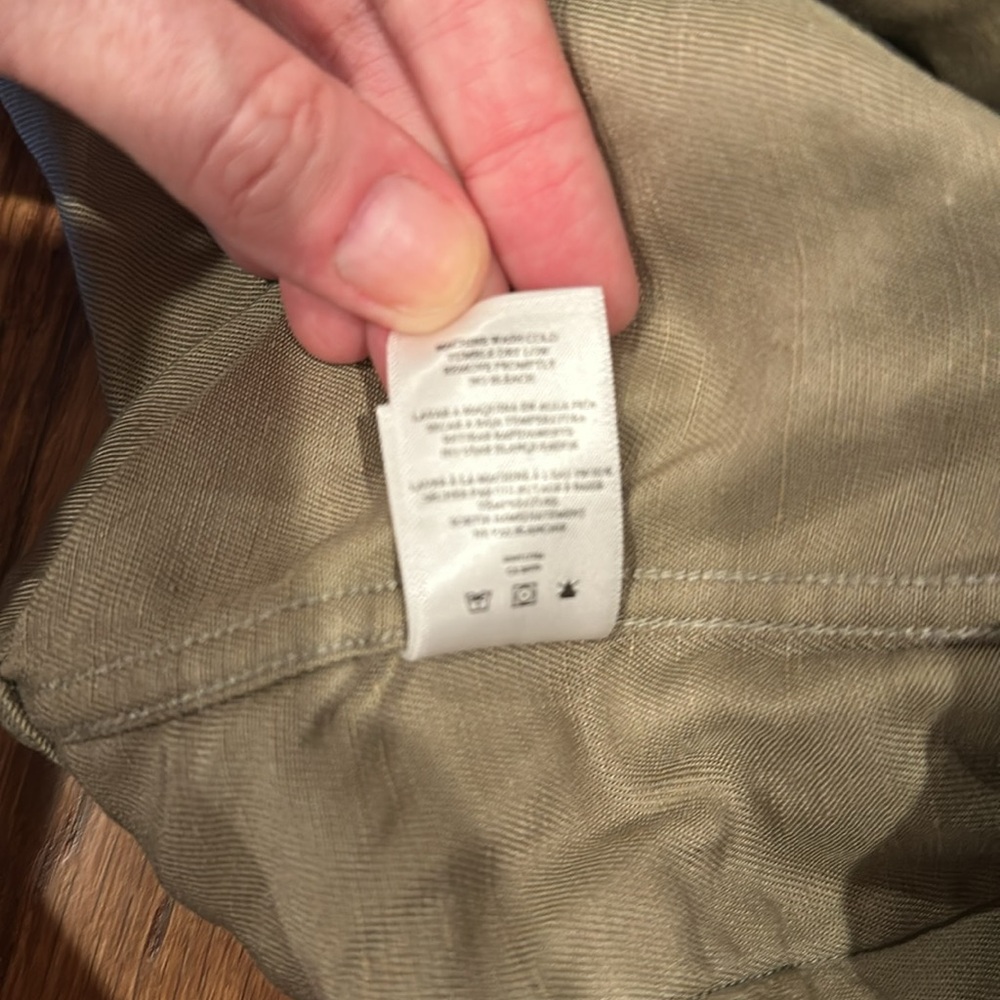 Rails Linen Adjustable Jacket Size Medium, With M… - image 6